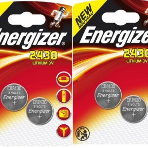 Lot DE 4 Piles Energizer CR2430-2 Blister DE 2 - Lithium 3V