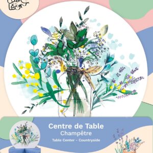 Alternative view of CAM ET LEON — Centre de Table Champêtre