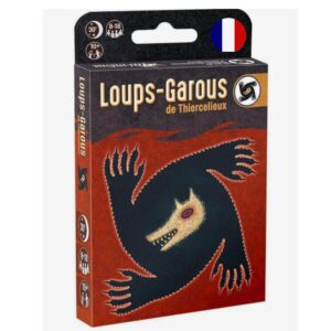 Asmodee Les Loups-GAROUS DE THIERCELIEUX - Jeu de Société de Bluff pour Adultes et Enfants dès 10 Ans - Jeu d'Ambiance de 8 à 18 Joueurs - Jeu de Rôles en Version Française - 30 Min