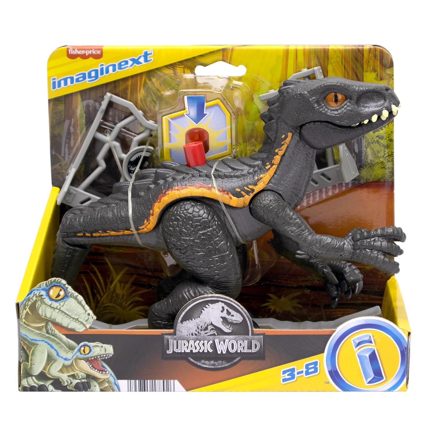 FISHER-PRICE Imaginext Jurassic World — Figurine Indoraptor – Image 5
