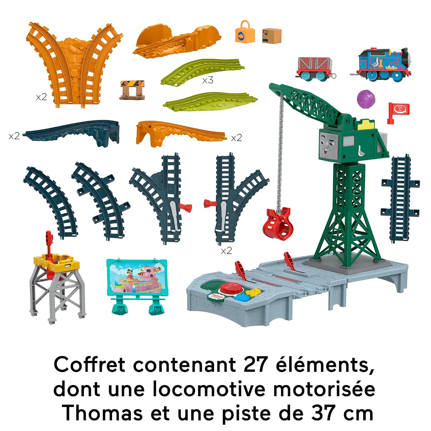THOMAS & FRIENDS — Coffret Train Motorisé Sons de Chicalor – Image 6