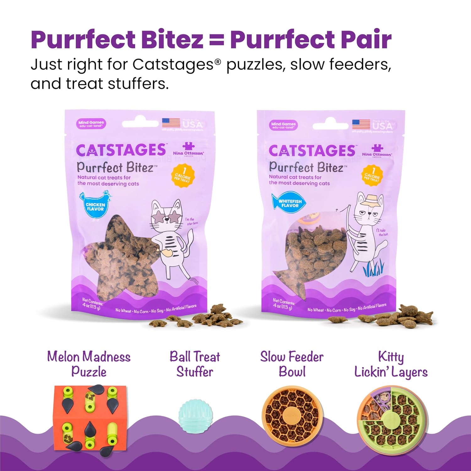 NINA OTTOSSON — Jeu d’intelligence interactif pour chat – Image 5