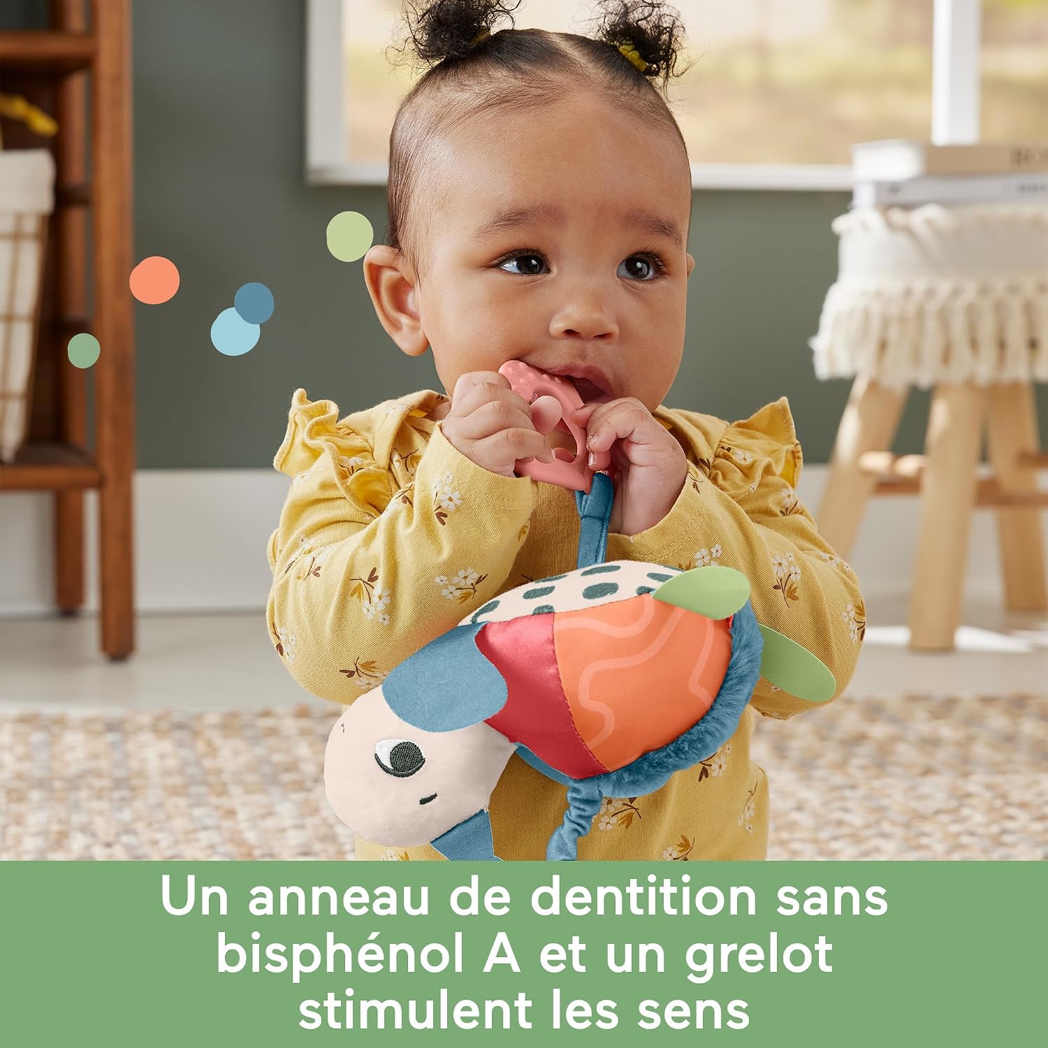FISHER-PRICE — Peluche Tortue de Mer à Suspendre Bébé – Image 3