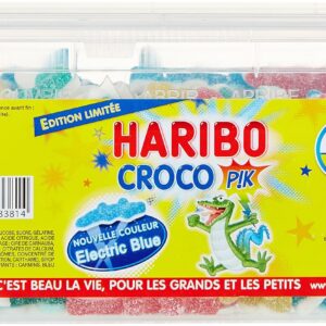 HARIBO - Croco Pik - Bonbons Piquants Sans Colorants Artificiels - Boîte de 210 Bonbons