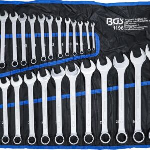 BGS 1196 - Jeu de clés mixtes - 6-32 mm - 25 pièces