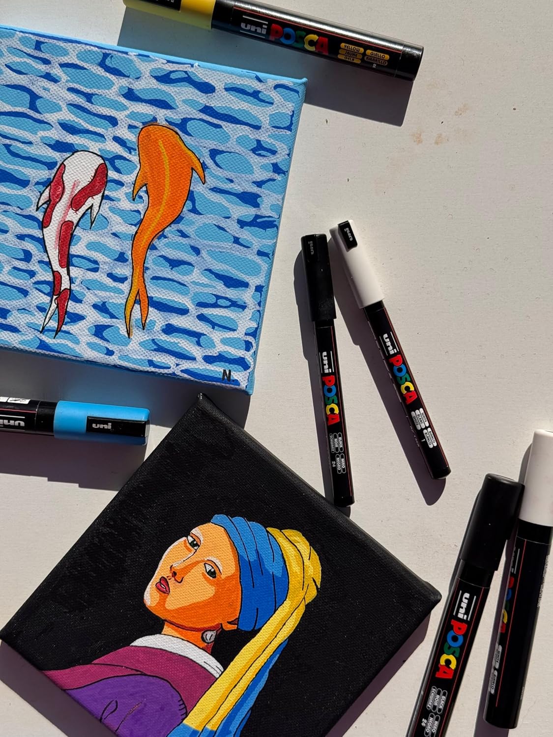 UNI Posca Set PC 3M Basic Lot de 8 marqueurs A-1 – Image 4