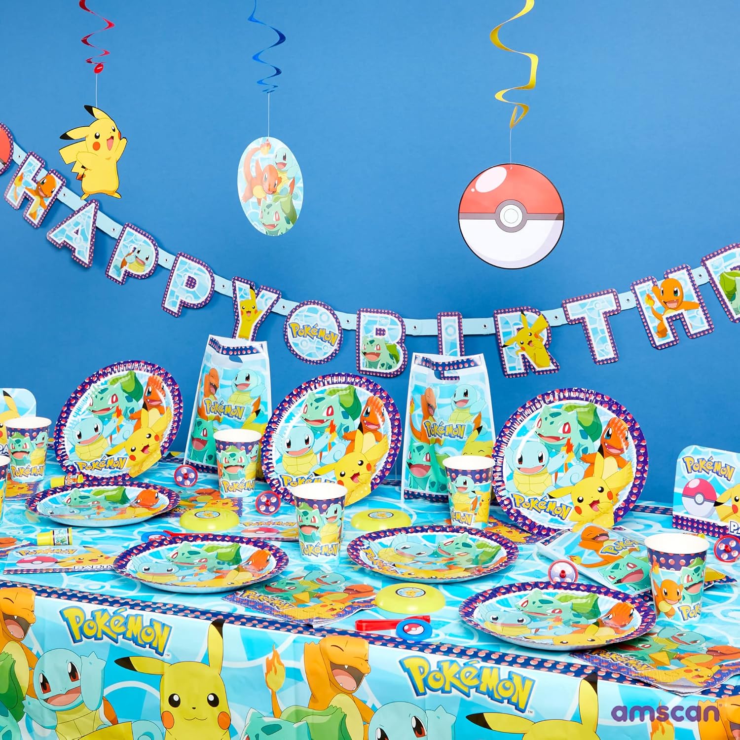 POKÉMON — Bannière « Happy Birthday » 2,1 m – Image 4