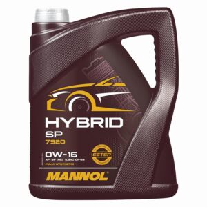 MANNOL Huile moteur HYBRID 0W-16 Huile API SP-RC SP 5 L