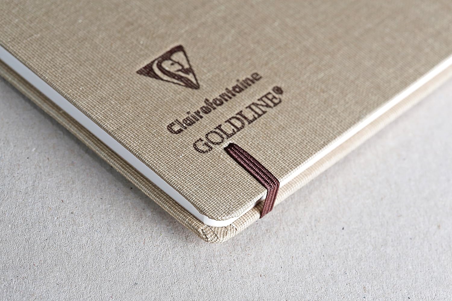 CLAIREFONTAINE Goldline — Carnet de voyage 20x20 cm 30 feuilles – Image 3