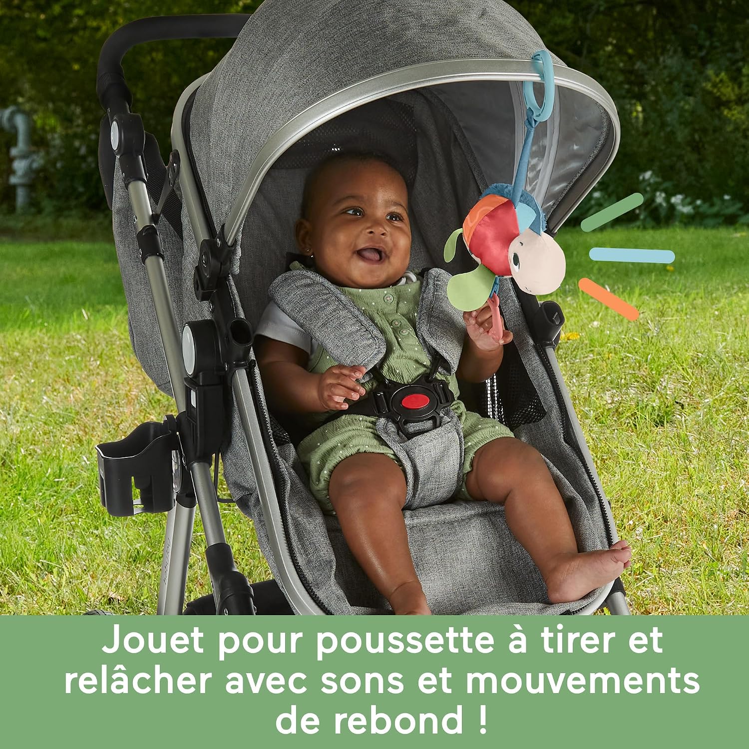 FISHER-PRICE — Peluche Tortue de Mer à Suspendre Bébé – Image 2