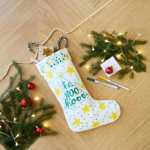 Alternative view of EDDING e-4600 — Kit Noël feutres textiles avec botte coton