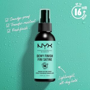 Alternative view of NYX PROFESSIONAL MAKEUP — Spray fixateur Dewy Finish 180 ml