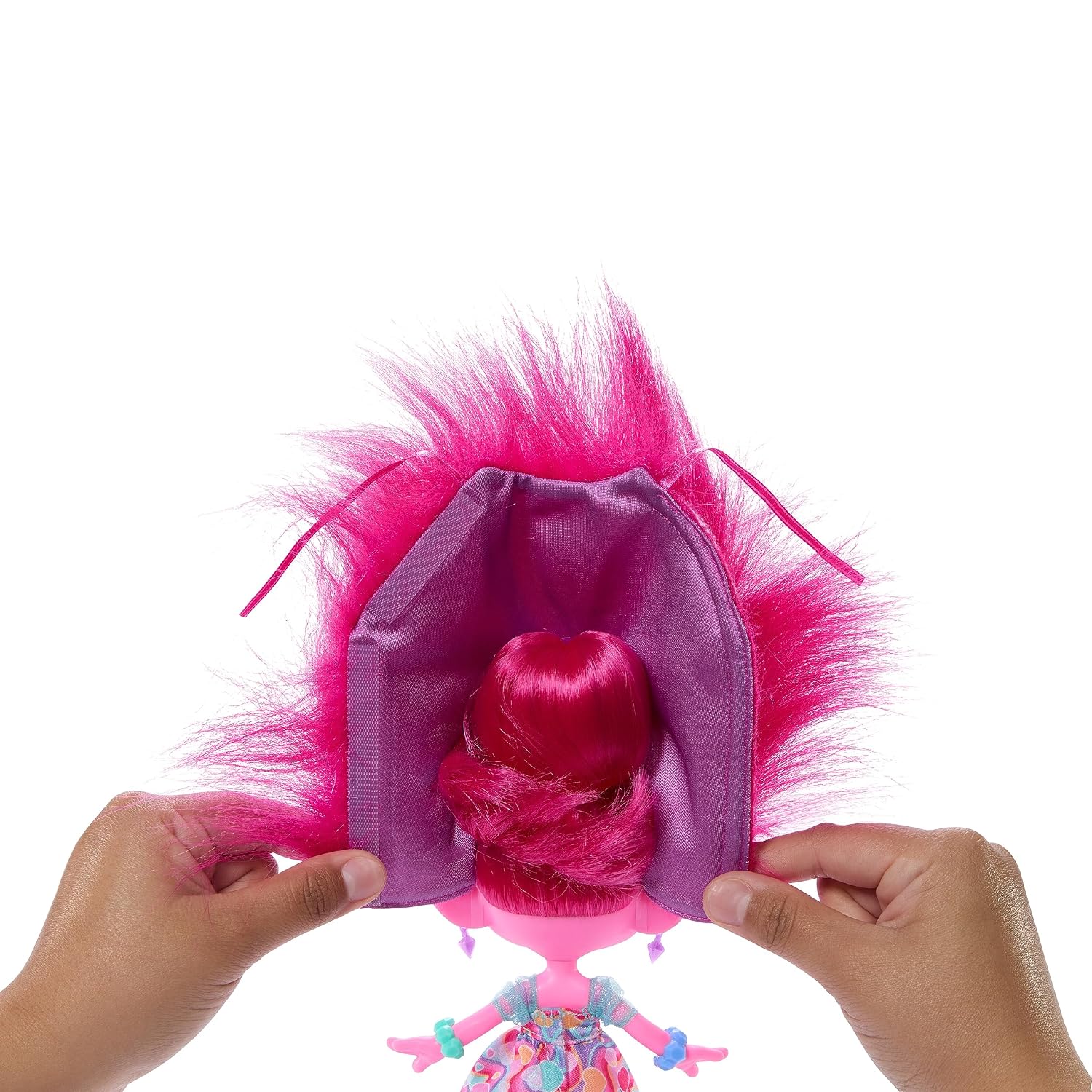 MATTEL Trolls 3 — Poupée Poppy 2 en 1 avec accessoires – Image 2