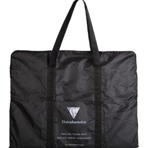 Clairefontaine 90130C - Un Portfolio (housse pour carton à dessin), 59x75 cm, Noir