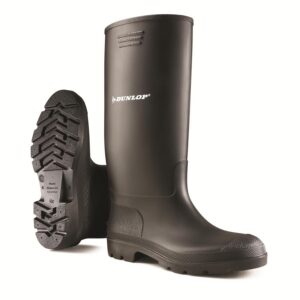 DUNLOP Pricemastor — Bottes en caoutchouc noires 47 EU