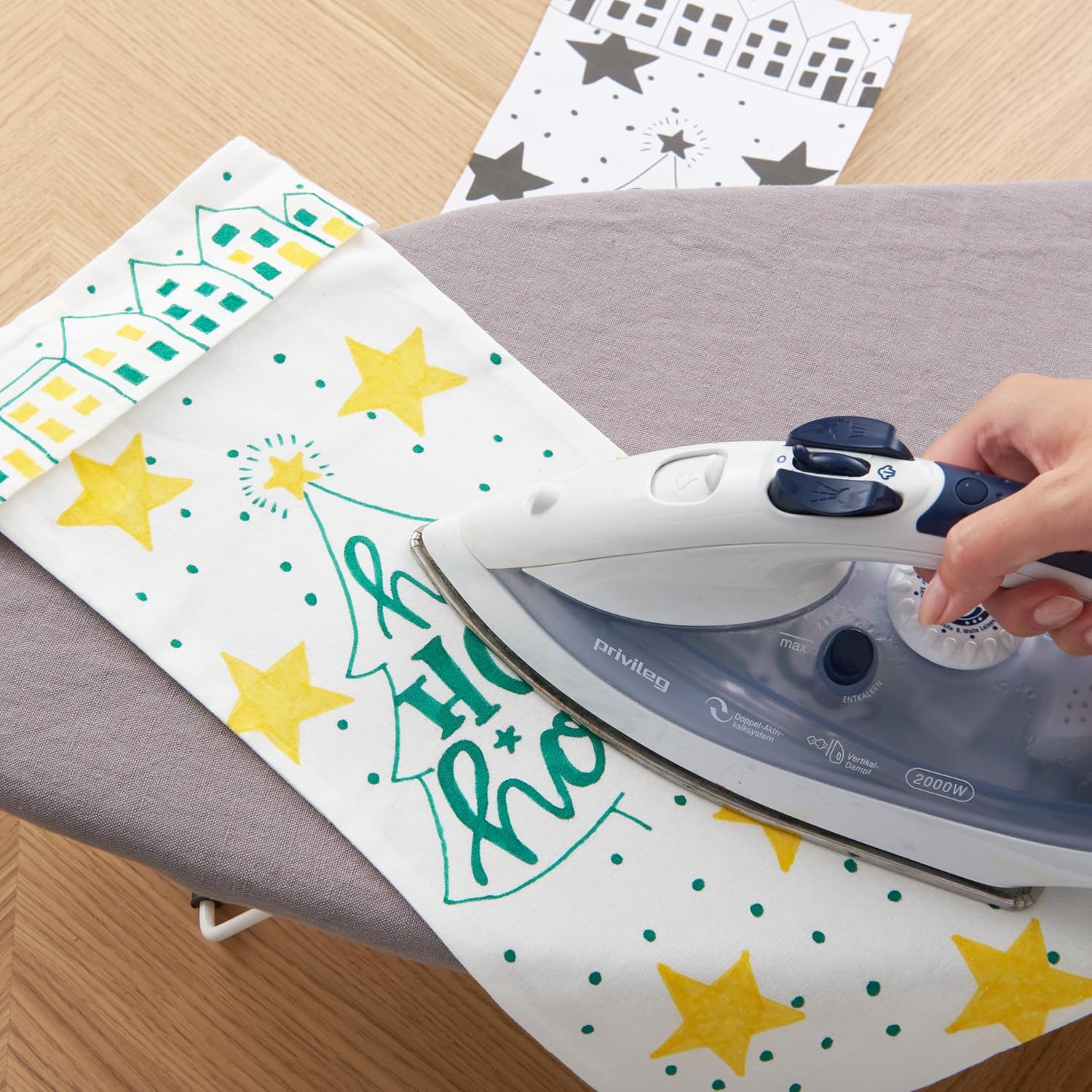 EDDING e-4600 — Kit Noël feutres textiles avec botte coton – Image 6
