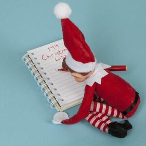 Alternative view of Elves Behavin' Badly Lot de 2 lutins en Peluche avec Visage en Vinyle Rouge/Blanc/Noir