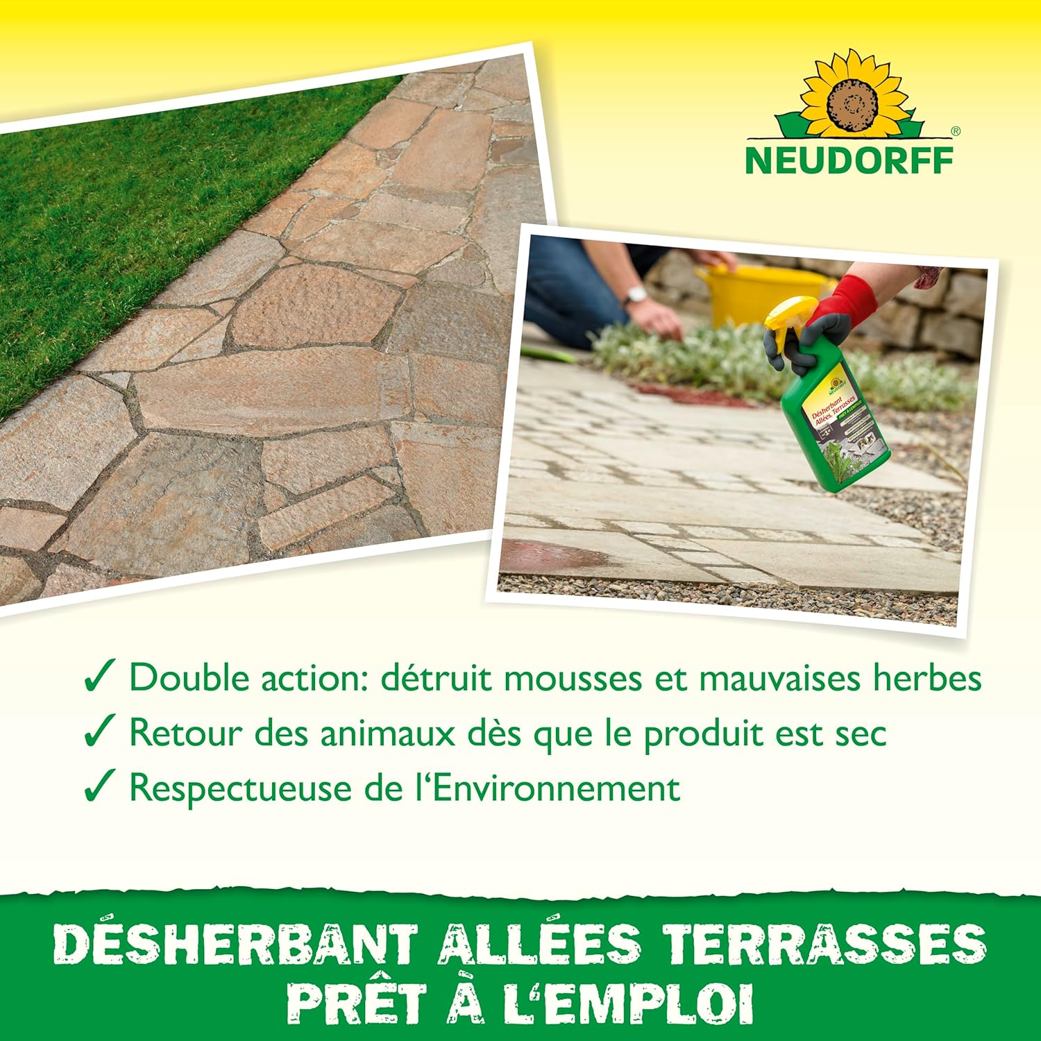 NEUDORFF — Désherbant Allées et Terrasses 1 l – Image 3