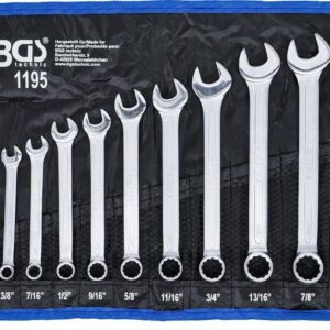 BGS 1195 | Jeu de clés mixtes | en pouce | 1/4" - 15/16" | 12 pièces