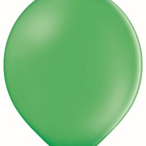P'tit Clown - Ballon diamètre 30 cm - vert - lot de 10