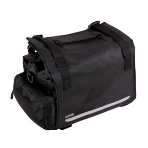 Zéfal Z Traveler sacoche de porte-bagage, Mixte Adulte, Noir, 20L
