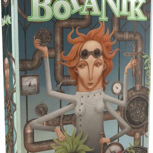 Asmodee - BOTANIK - Jeu de Société pour Adultes et Enfants dès 10 Ans - Jeu de Stratégie de Tuiles pour Créer Un Écosystème Artificiel - 2 Joueurs - 30 Min - Version Française - Space Cow