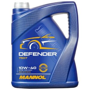MANNOL Huile moteur Defender 10W-40 Huile ACEA A3/B4 API SN 5 L