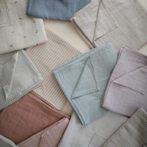 Alternative view of MUSHIE — Couverture d'emmaillotage en mousseline 0-3 mois