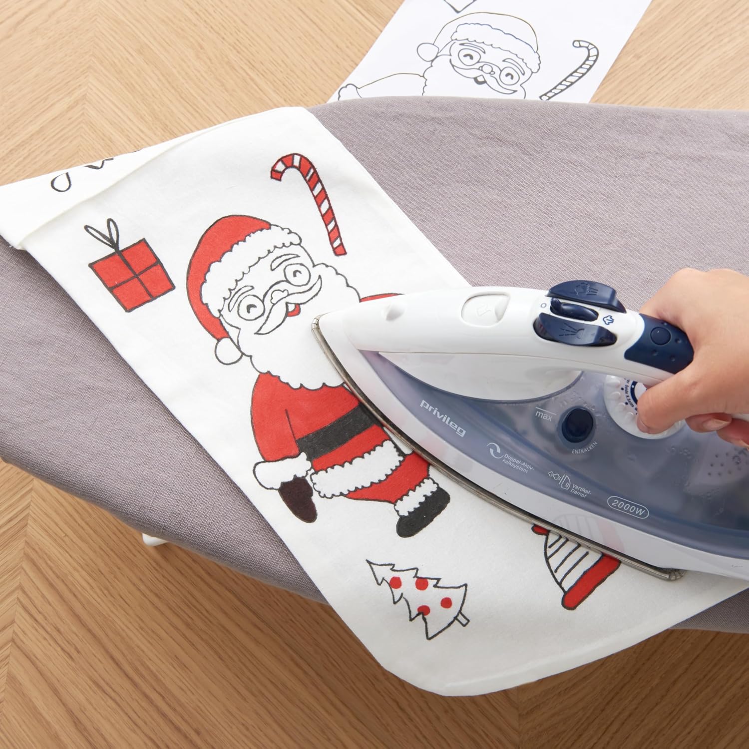 EDDING e-4600 — Kit Noël Feutres Textiles avec Botte en Coton – Image 6