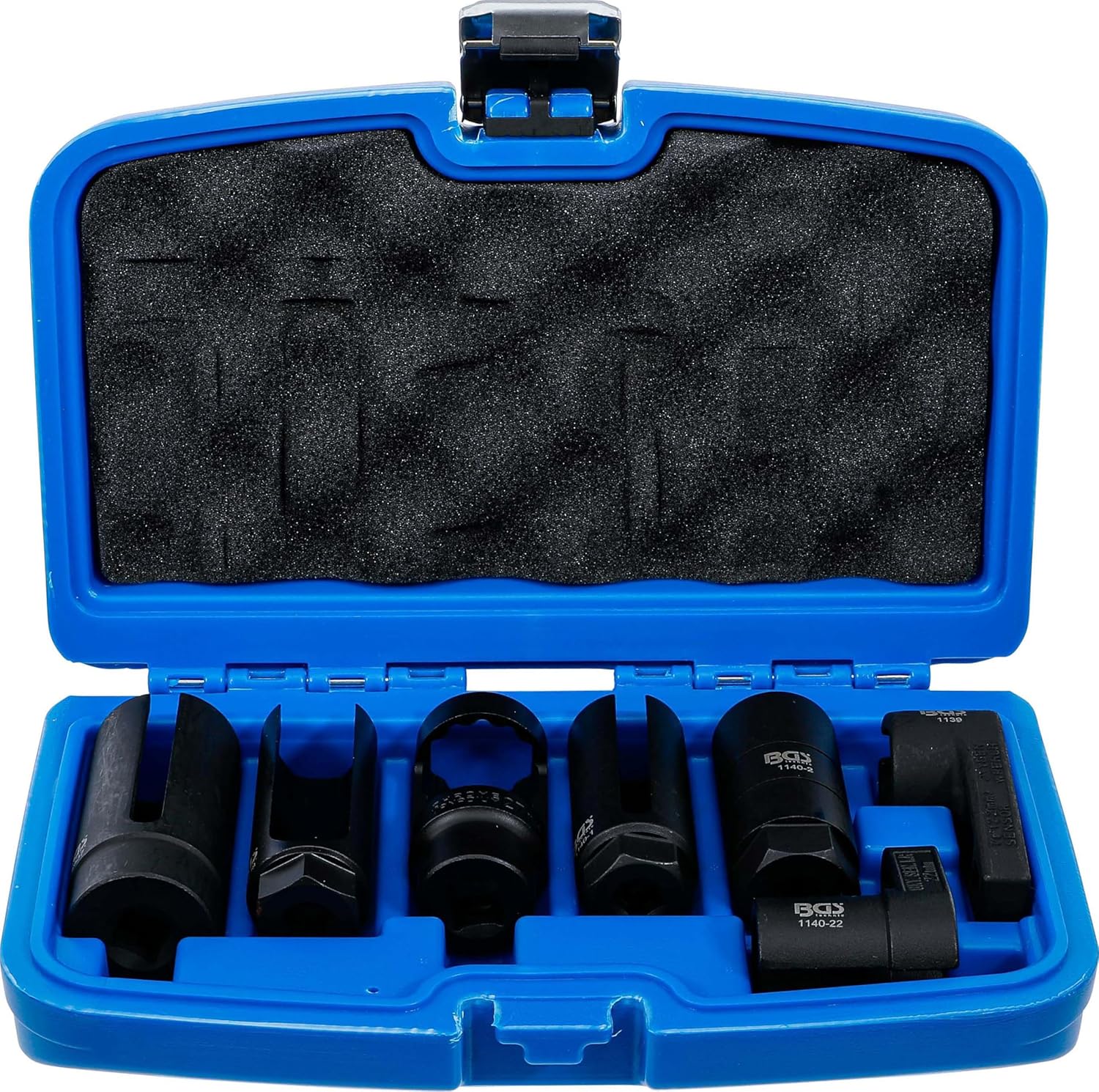 BGS 1140 | Jeu de douilles spéciale pour sonde Lambda | 7 pièces