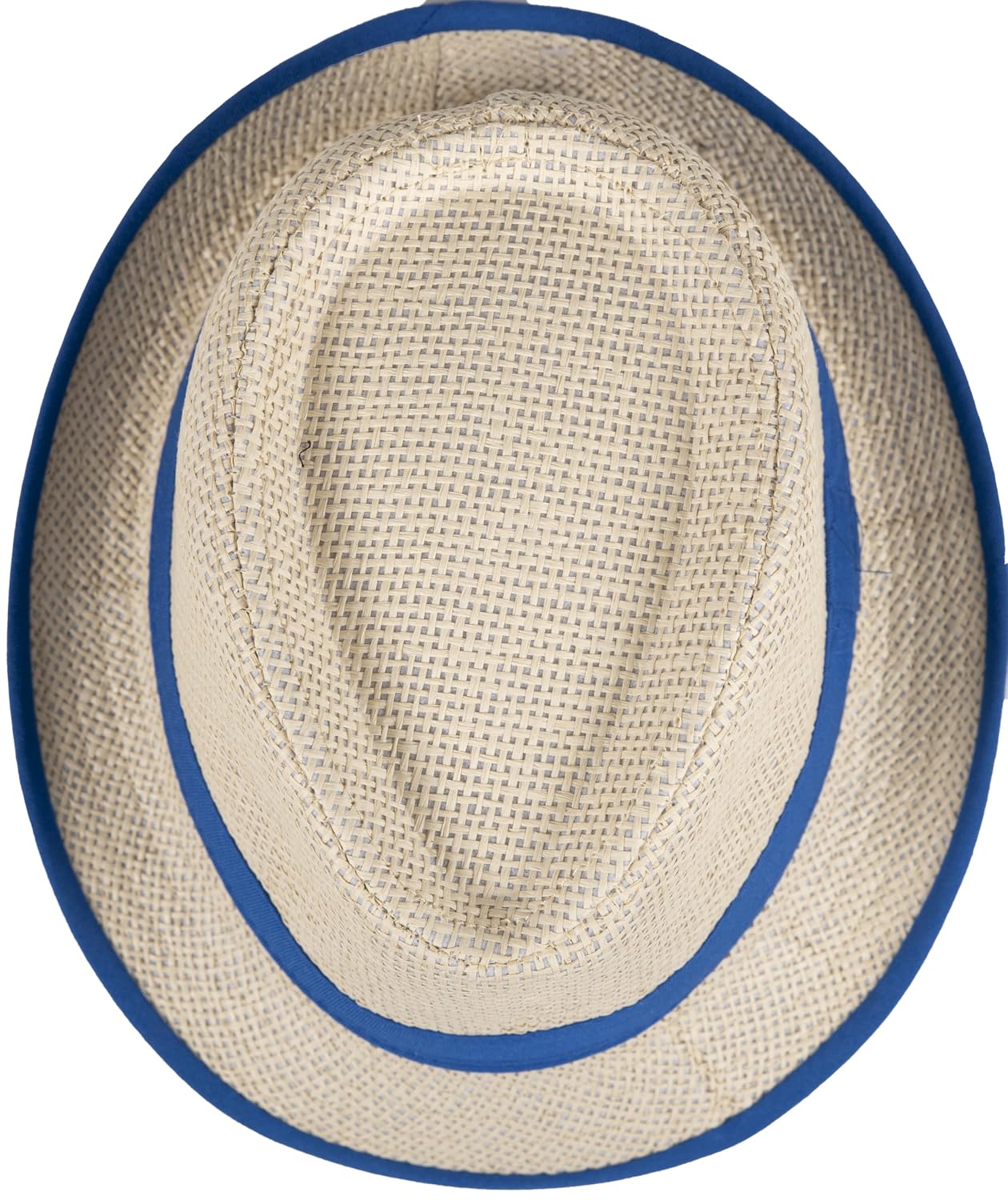 P'TIT CLOWN — Chapeau Borsalino en Paille avec Ruban – Image 2