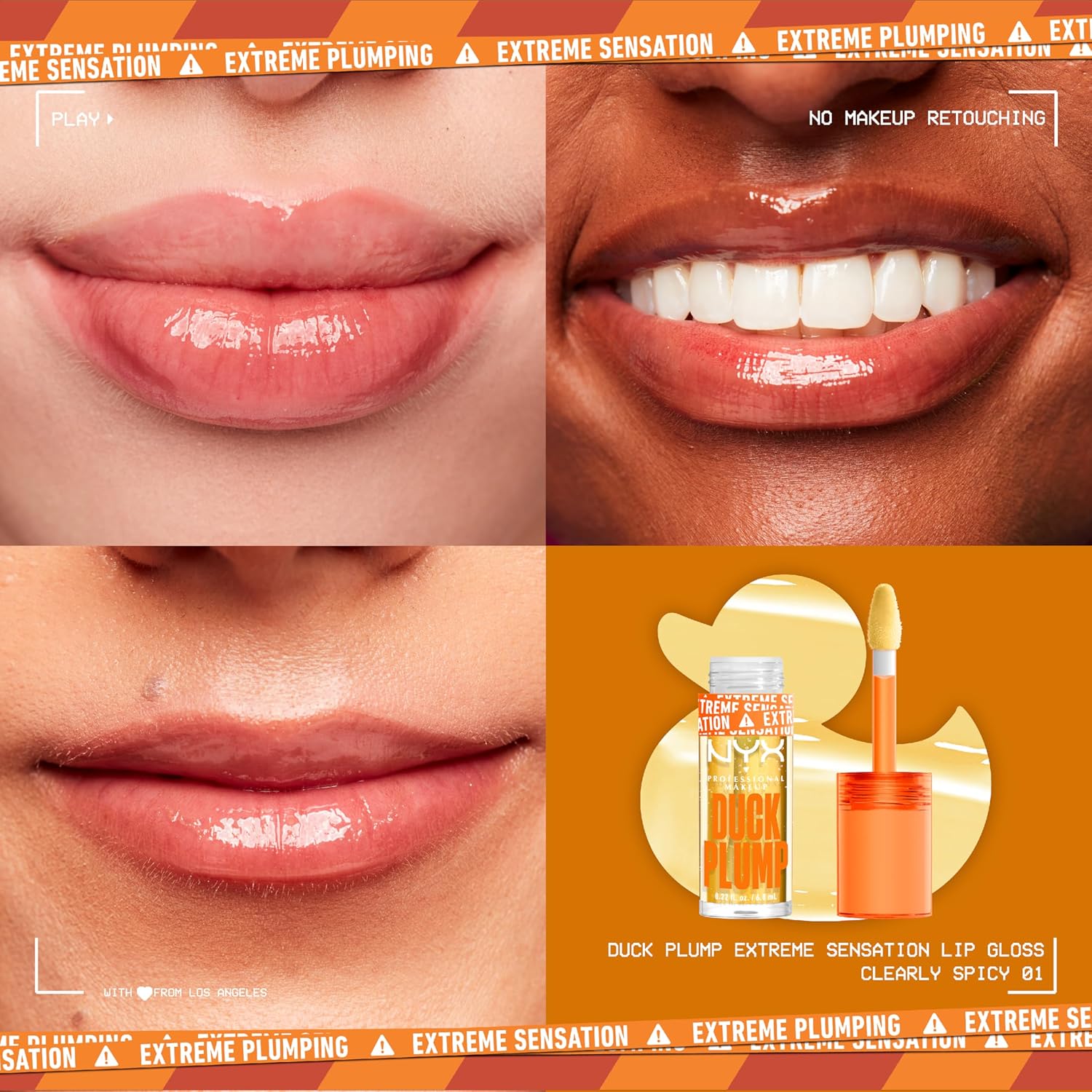 NYX PROFESSIONAL MAKEUP Duck Plump — Laque à lèvres Clearly Spicy – Image 2