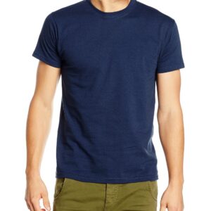 Fruit of the Loom SS003M, T-Shirt Homme, Bleu (Navy), XXX-Large - Lot de 3