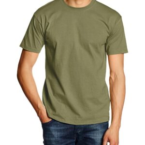 Fruit of the Loom Mens Valueweight T-Shirt Homme - Vert (Classic Olive) - Large