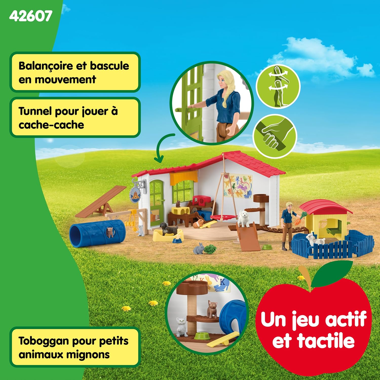 SCHLEICH Farm World — Hôtel des Animaux 54 pièces – Image 4