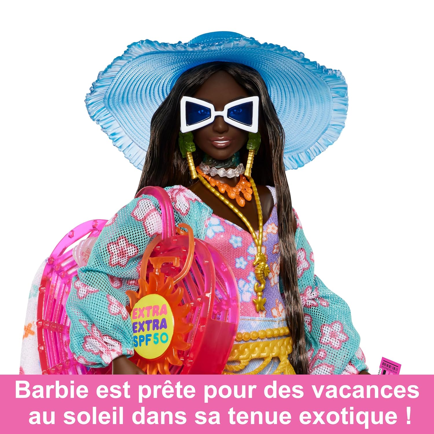 BARBIE Extra — Poupée Voyage Tenue de Plage et Accessoires – Image 4