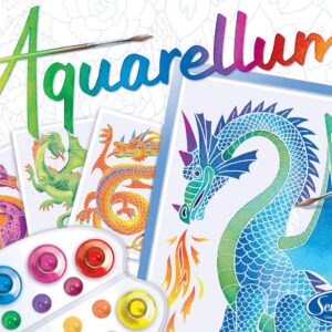 Alternative view of SENTOSPHÈRE AQUARELLUM JUNIOR — Kit Peinture Dragons