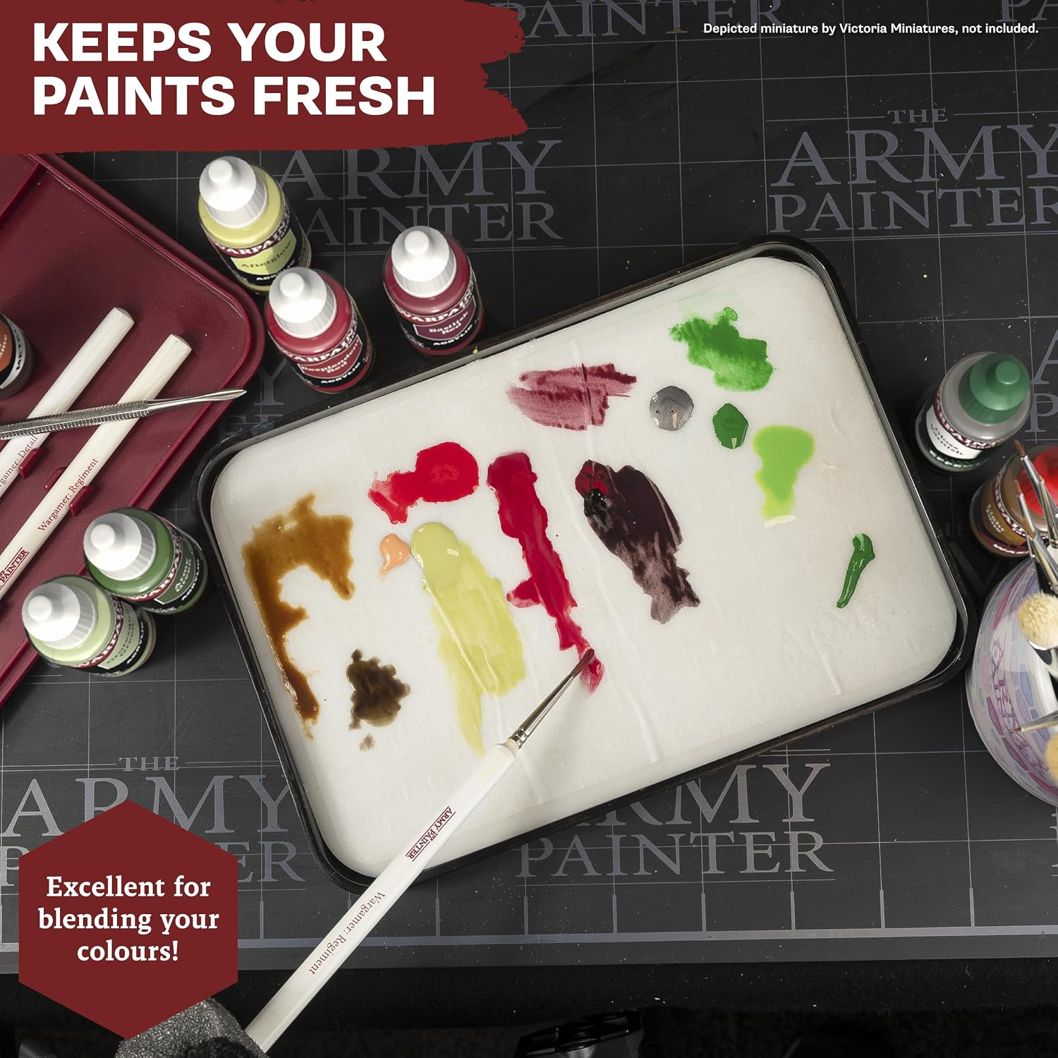 THE ARMY PAINTER — Palette humide pour peinture acrylique – Image 4