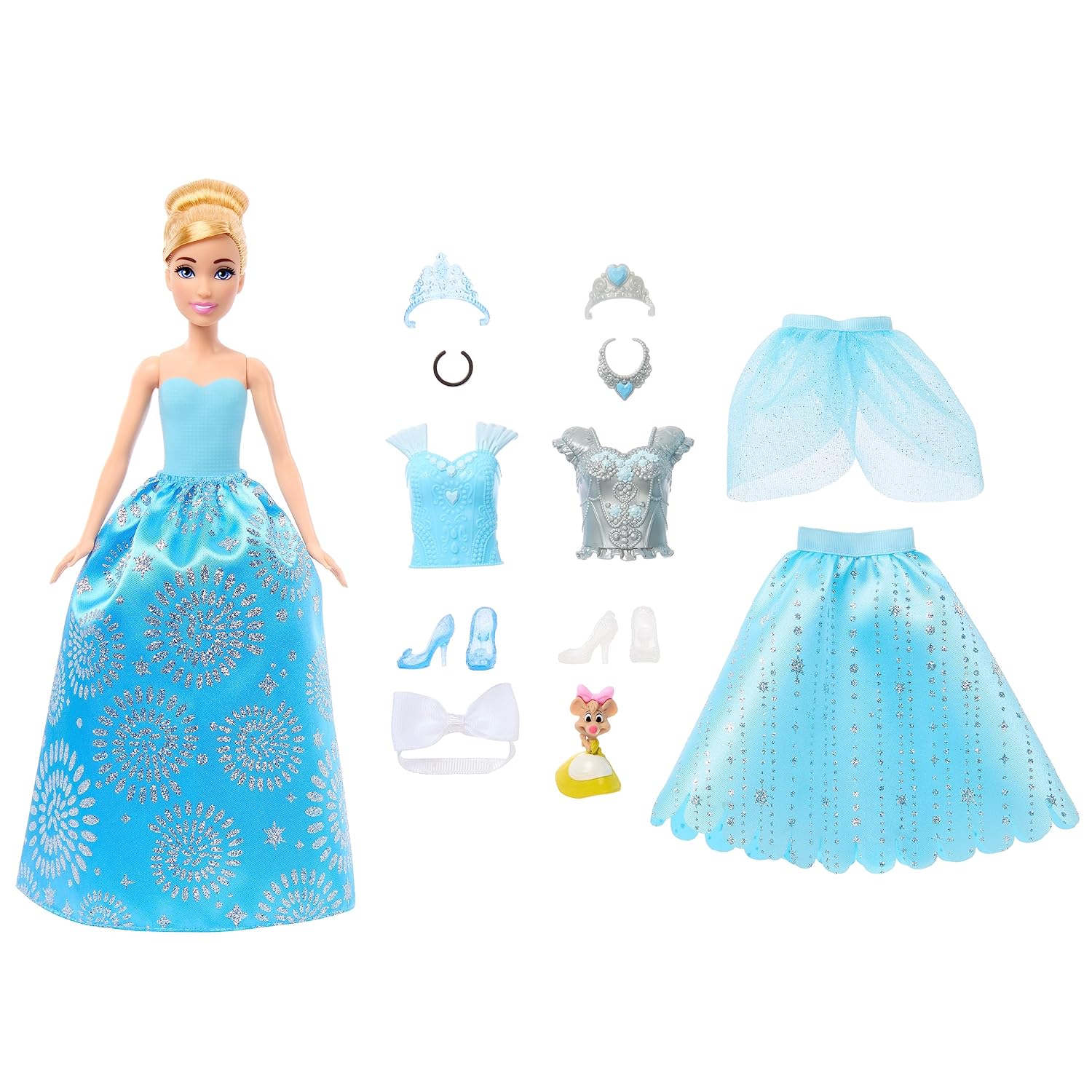 MATTEL Cendrillon Surprises Royales — Poupée Mannequin Disney – Image 5