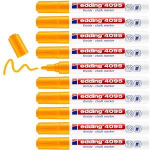 Chalkstift edding 4095 autour de néon orange 2-3 mm | 10 morceaux