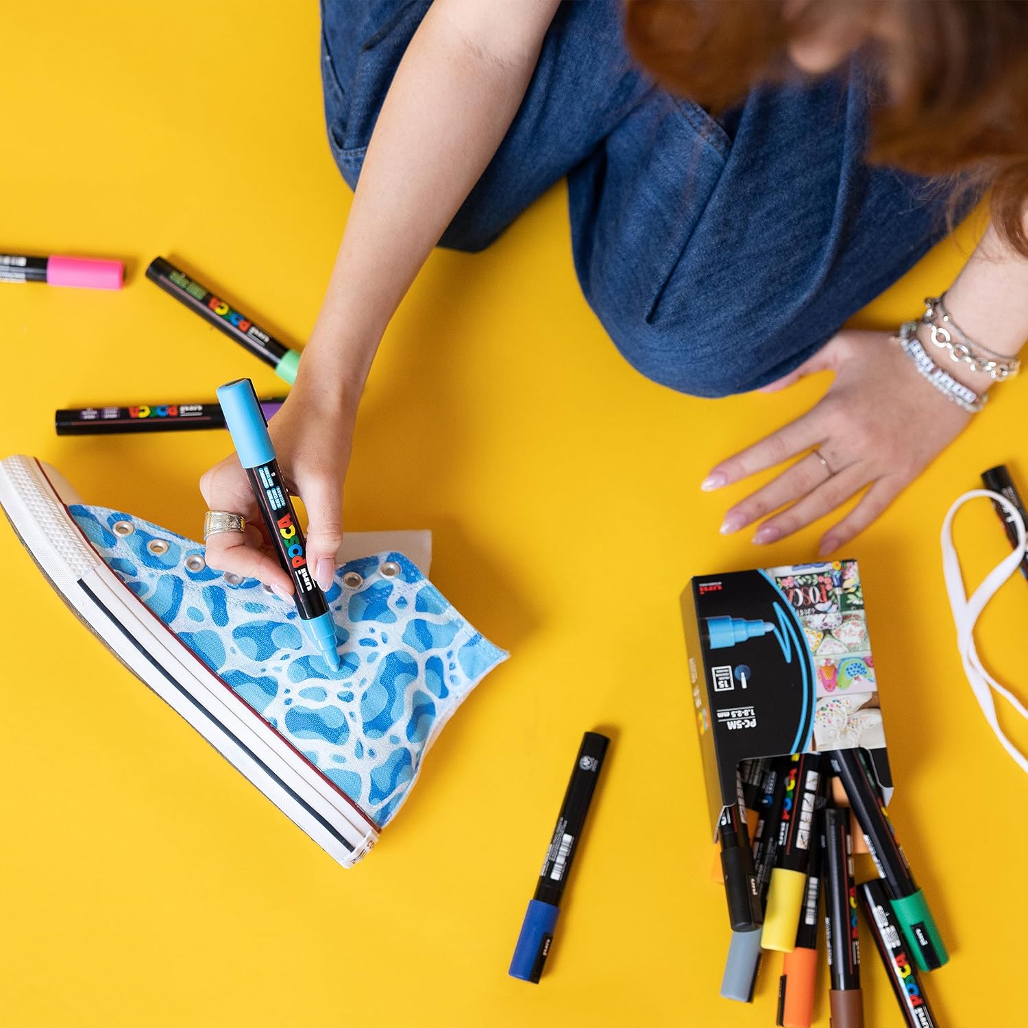 POSCA — Marqueur peinture argenté pointe calibrée – Image 4