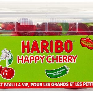 Haribo Bonbon Gélifié Happy Cherry x 105 Pièces 0,924 kg