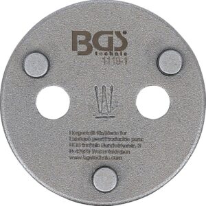 Alternative view of BGS 1119-1 — Pastille adaptateur 3 griffes frein à main électrique