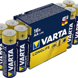 Varta - Pile Alcaline - AA x 16 - Longlife (LR6)