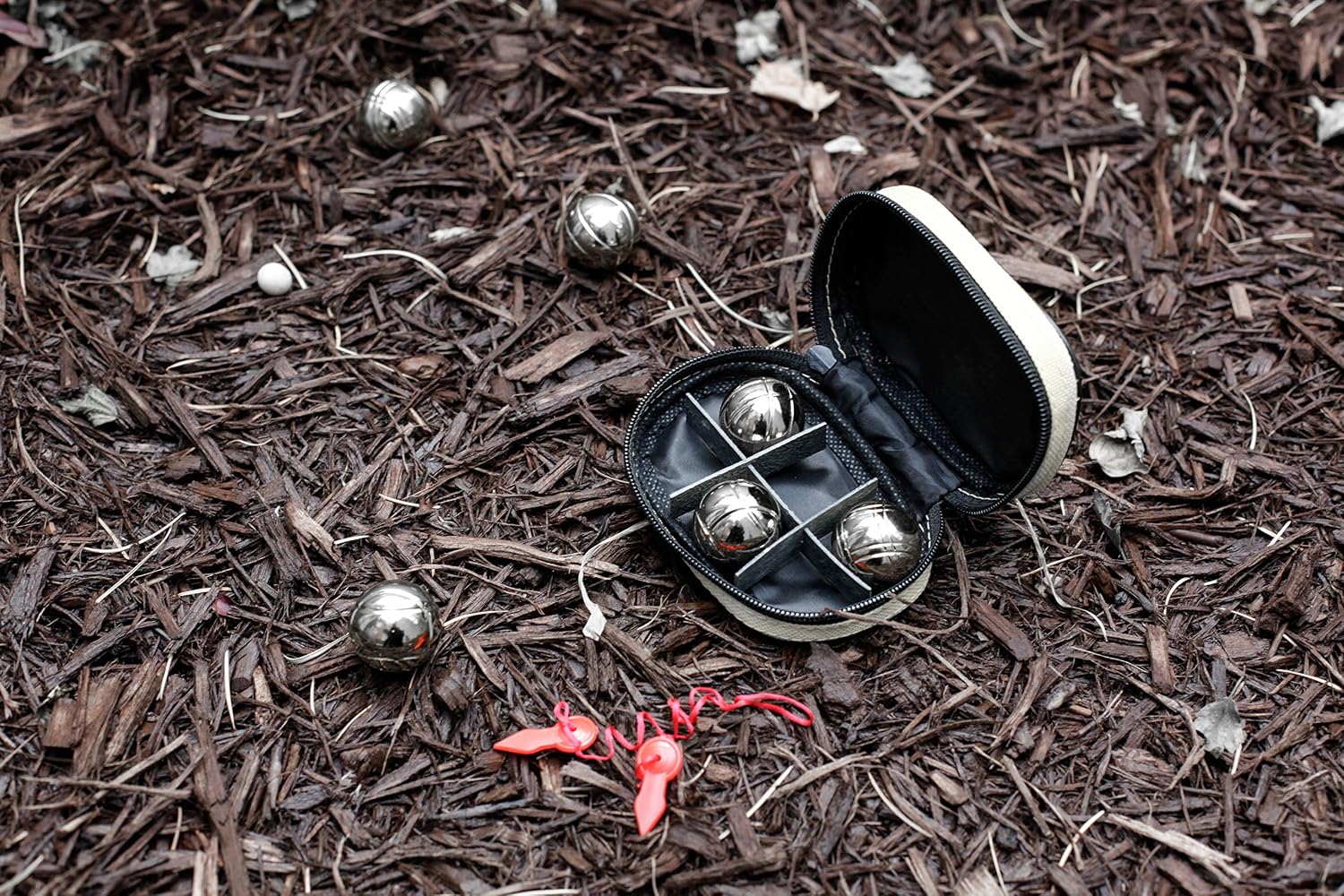 KIKKERLAND GG80-S — Jeu de boules petit modèle gris – Image 2