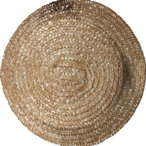 Alternative view of P'TIT CLOWN — Chapeau de Paille Canotier Adulte