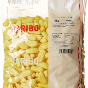 HARIBO - Banan's - Bonbons Sans Colorants Artificiels - Sachet Vrac 1,5 kg