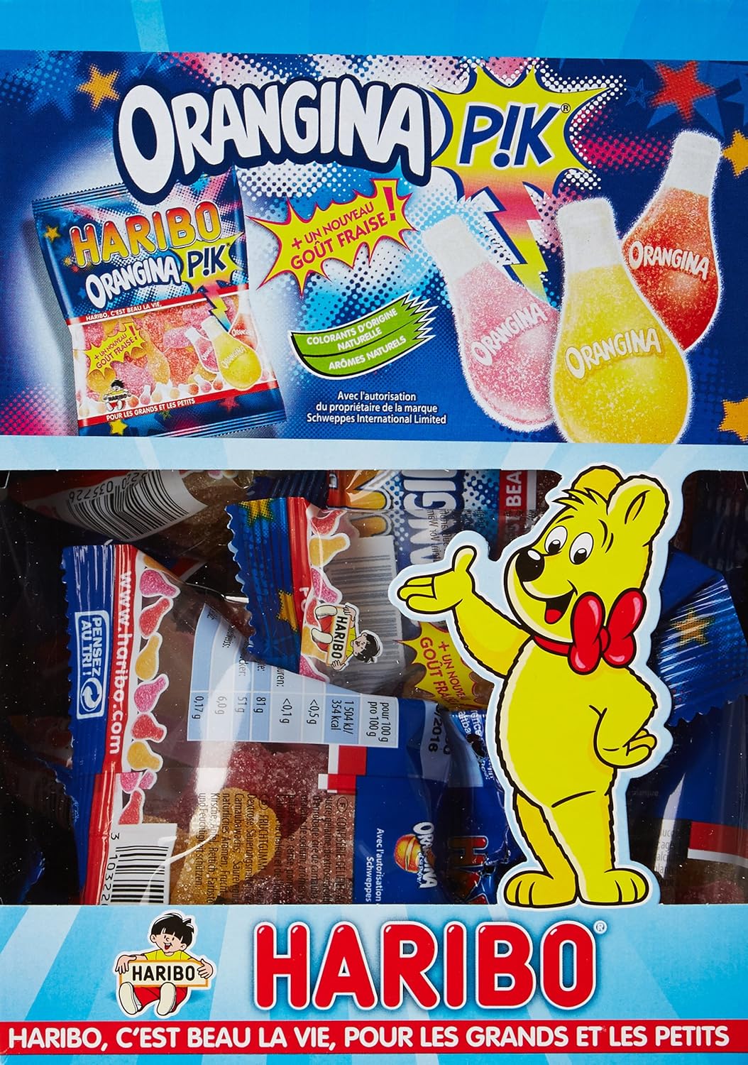 HARIBO Orangina Pik — Bonbons gélifiés 40 g x 30 sachets
