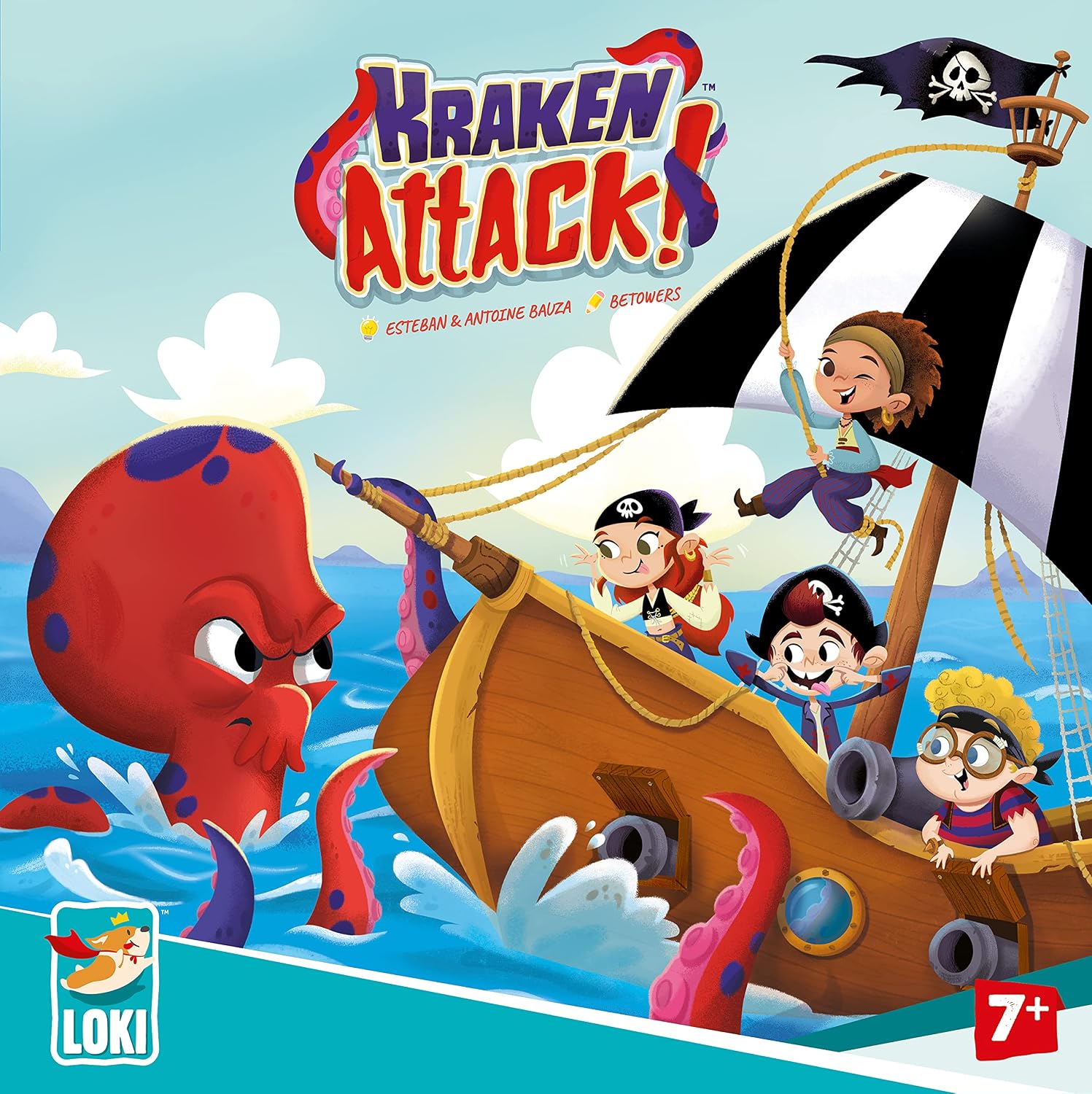 IELLO Kraken Attack — Jeu de société 1 à 4 joueurs – Image 2