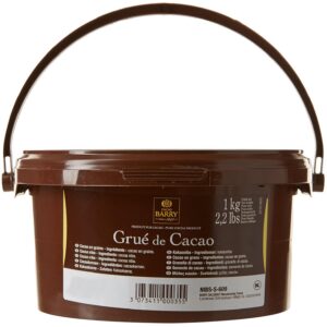 CACAO BARRY Grue/Eclats de 100% Cacao Torréfiés 1 kg